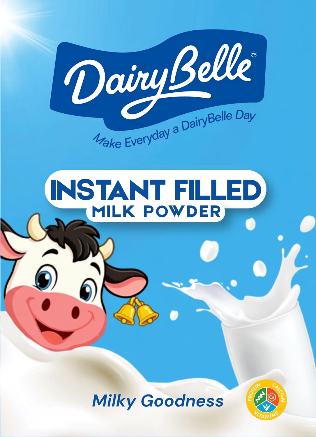 DairyBelle Instant Filled Milk Powder packaging